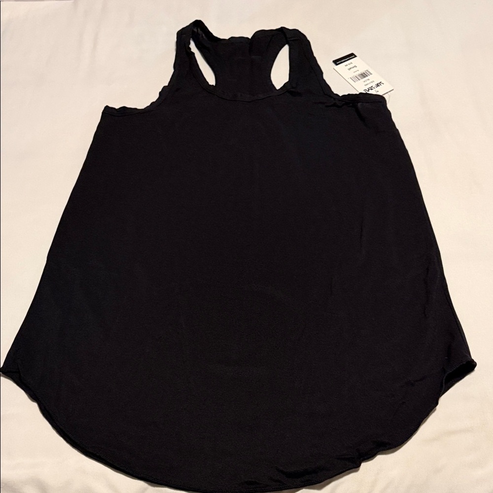Women’s Surf Style Black Racerback Tank Top